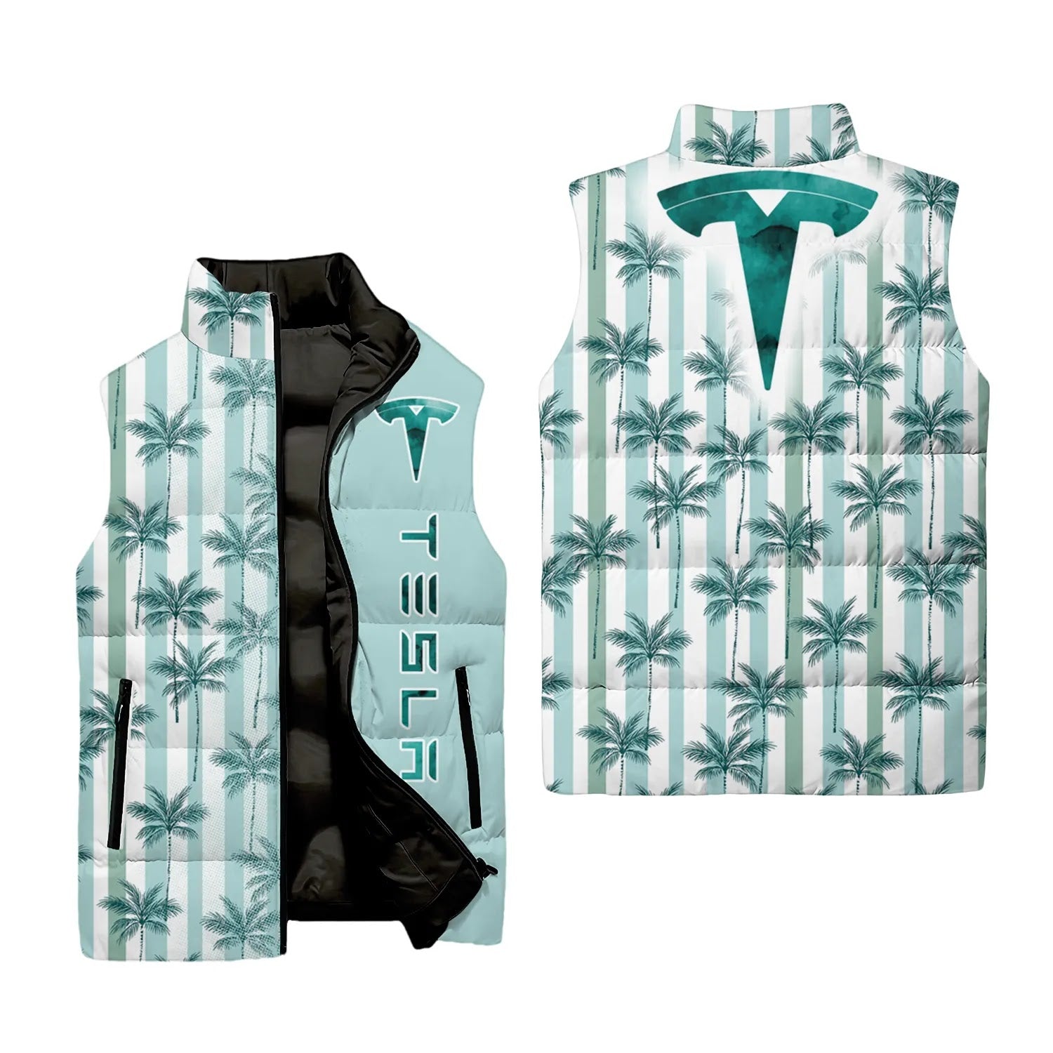 Tesla Sleeveless Puffer Jacket SHW028