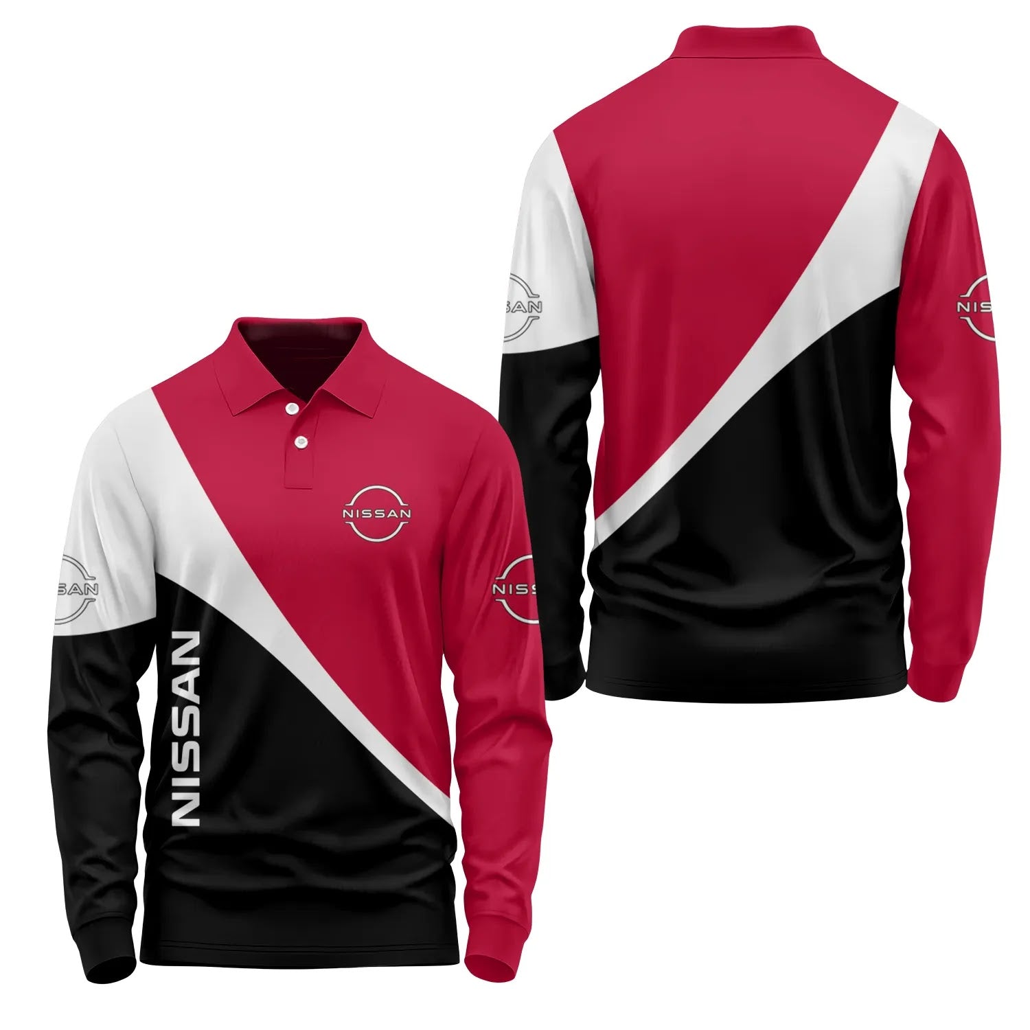 Nissan Long Sleeve Polo SC090