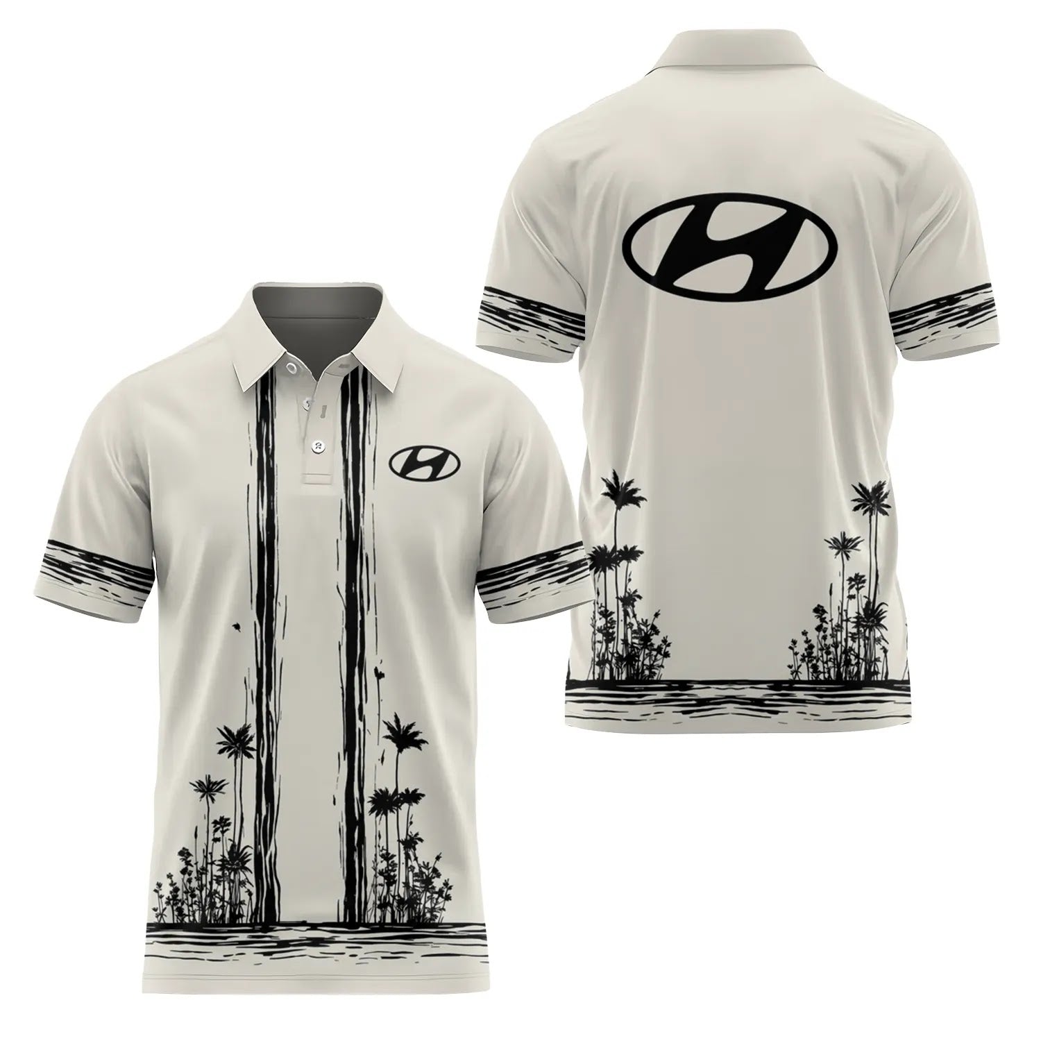 Hyundai Short Sleeve Polo SHW043