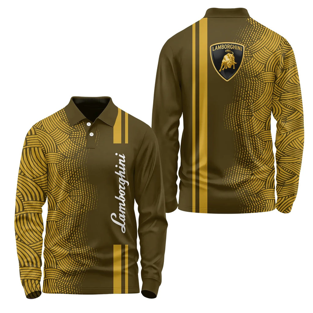 Lamborghini Long Sleeve Polo SC084
