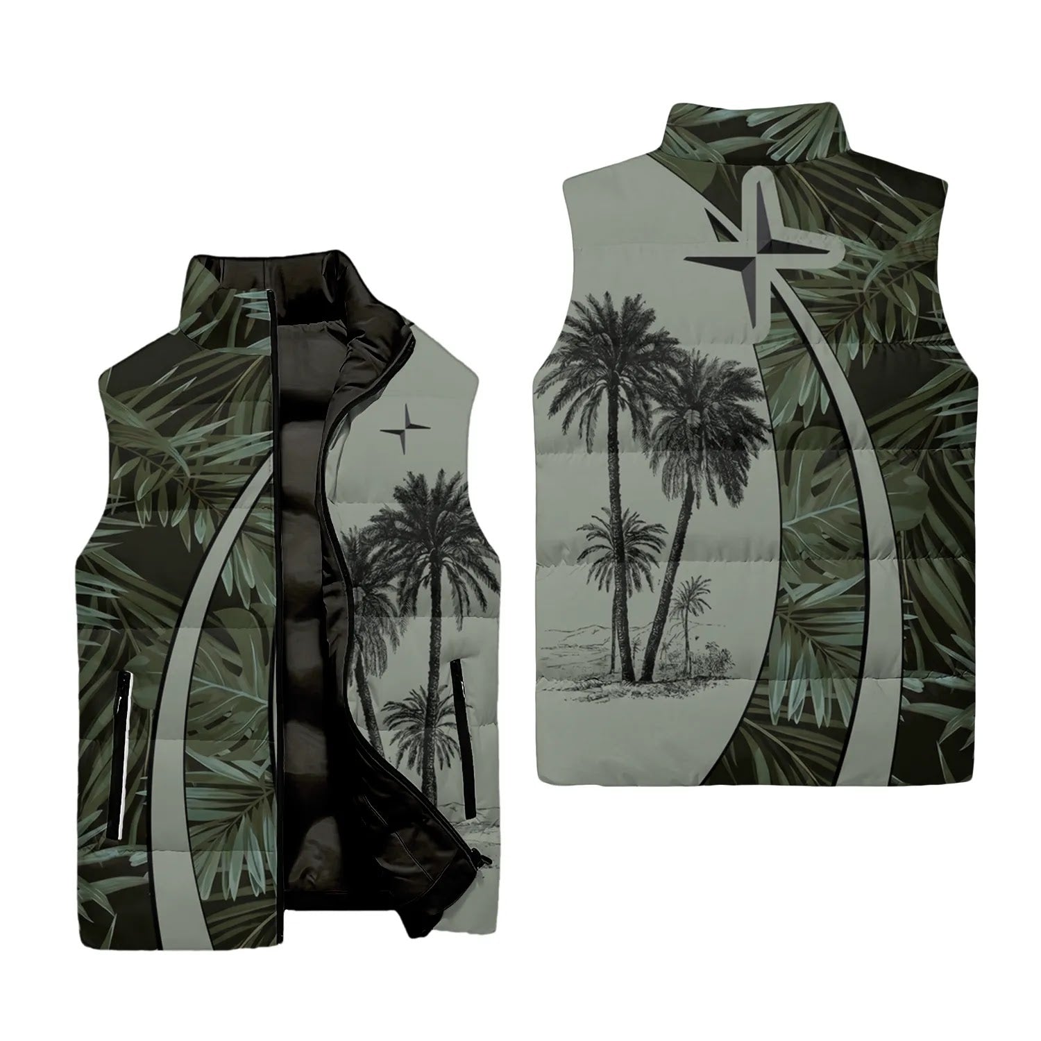 Polestar Sleeveless Puffer Jacket SHW063