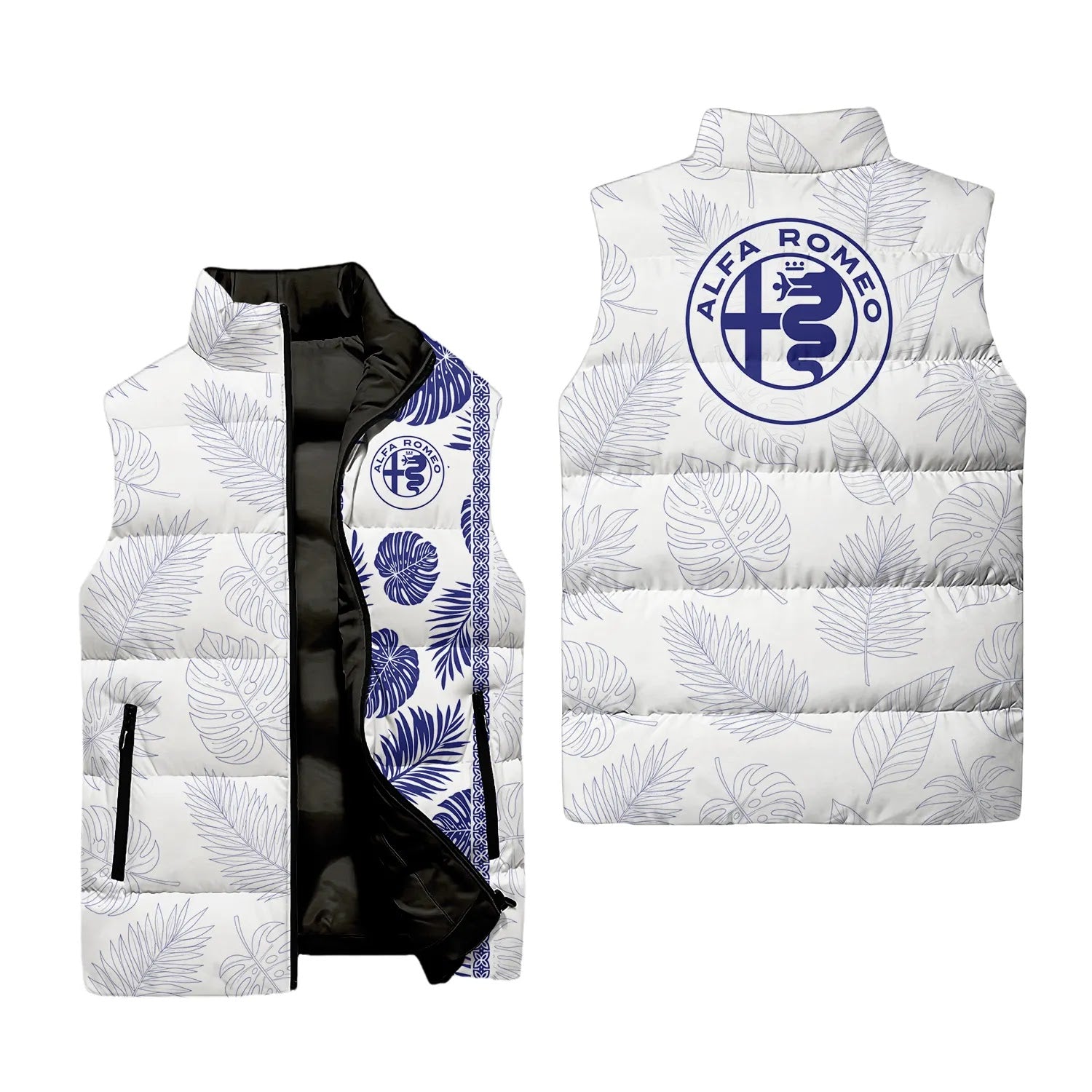 Alfa Romeo Sleeveless Puffer Jacket SHW023