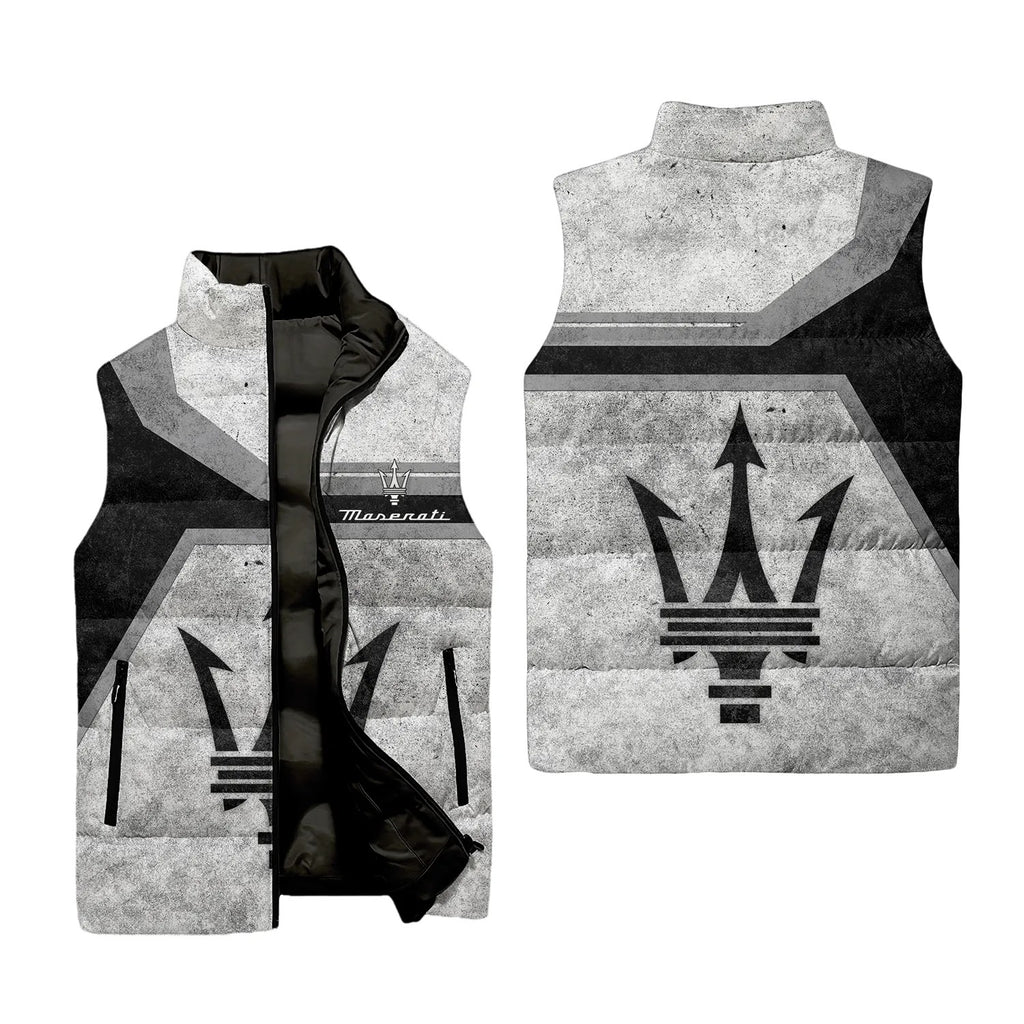 Maserati Sleeveless Puffer Jacket SC086