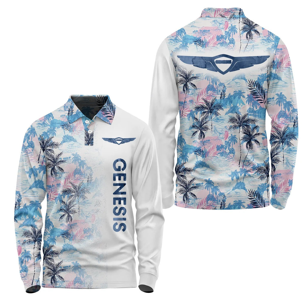 Genesis Long Sleeve Polo SHW029