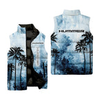 Hummer Sleeveless Puffer Jacket SHW034