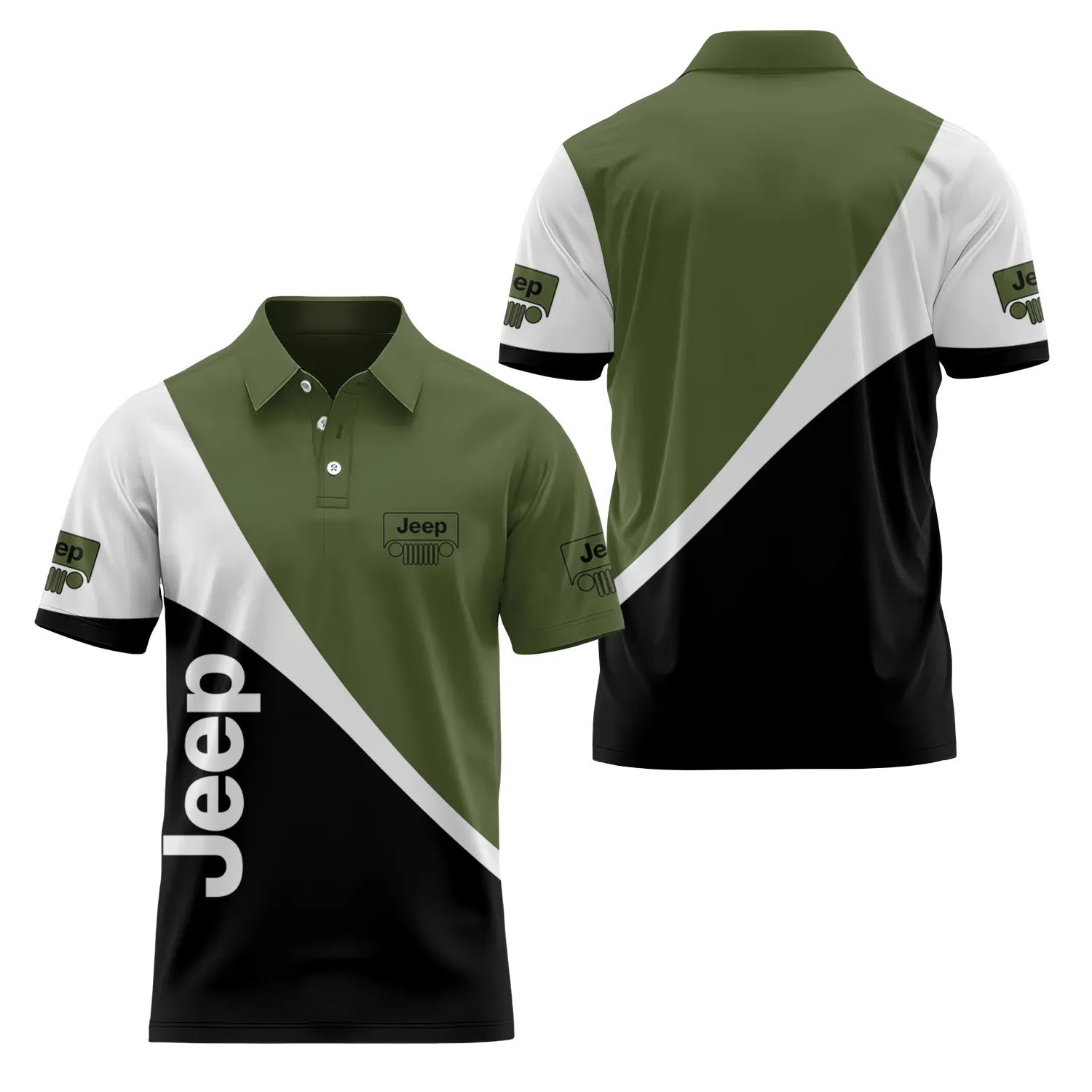 Jeep Short Sleeve Polo SC090