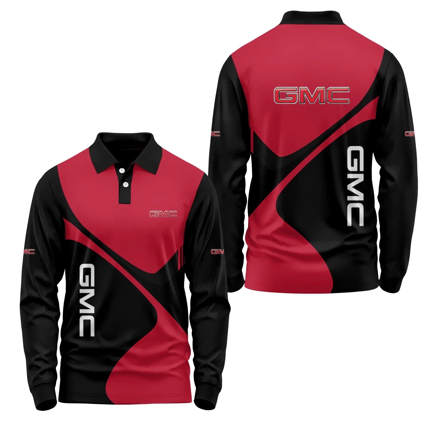 GMC Long Sleeve Polo SC058