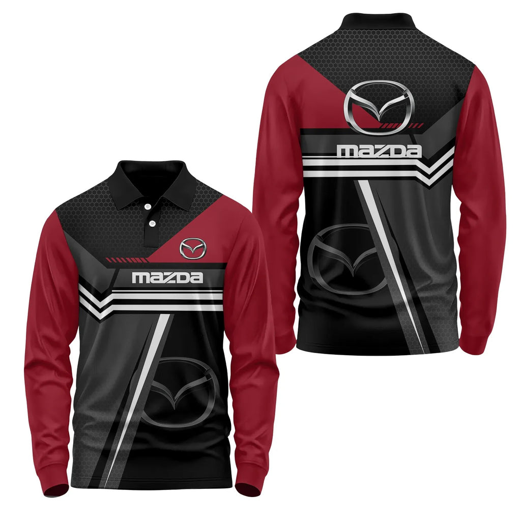 Mazda Long Sleeve Polo SC071