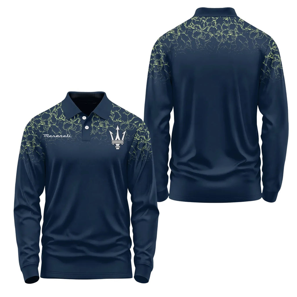 Maserati Long Sleeve Polo SC108