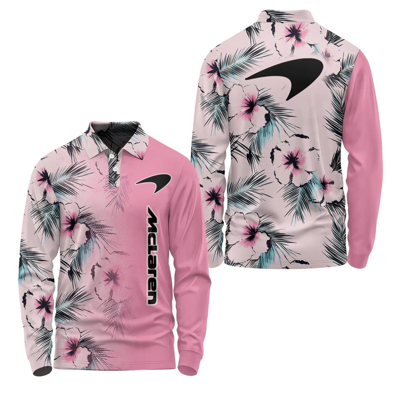 McLaren Long Sleeve Polo SHW056