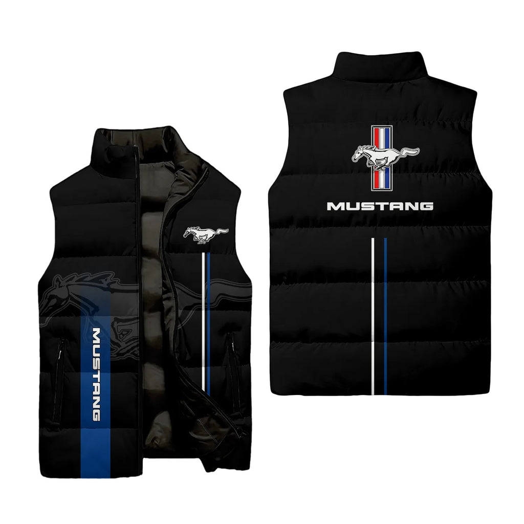 Ford Mustang Sleeveless Puffer Jacket SC077