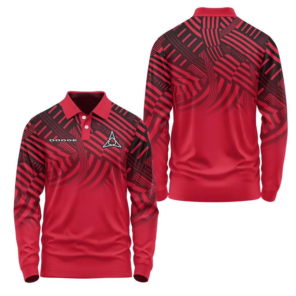 Dodge Long Sleeve Polo SC121