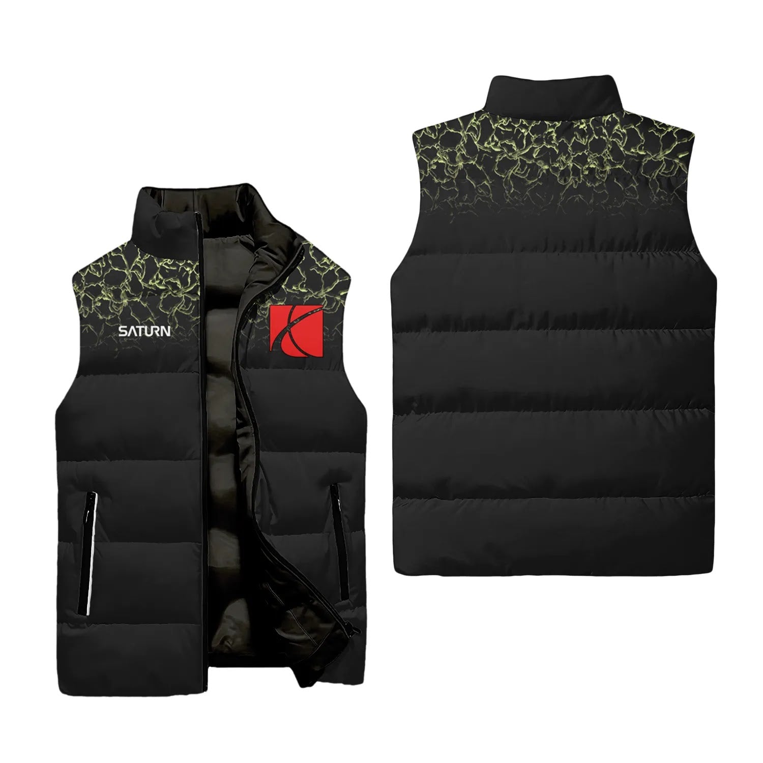 Saturn Sleeveless Puffer Jacket SC108