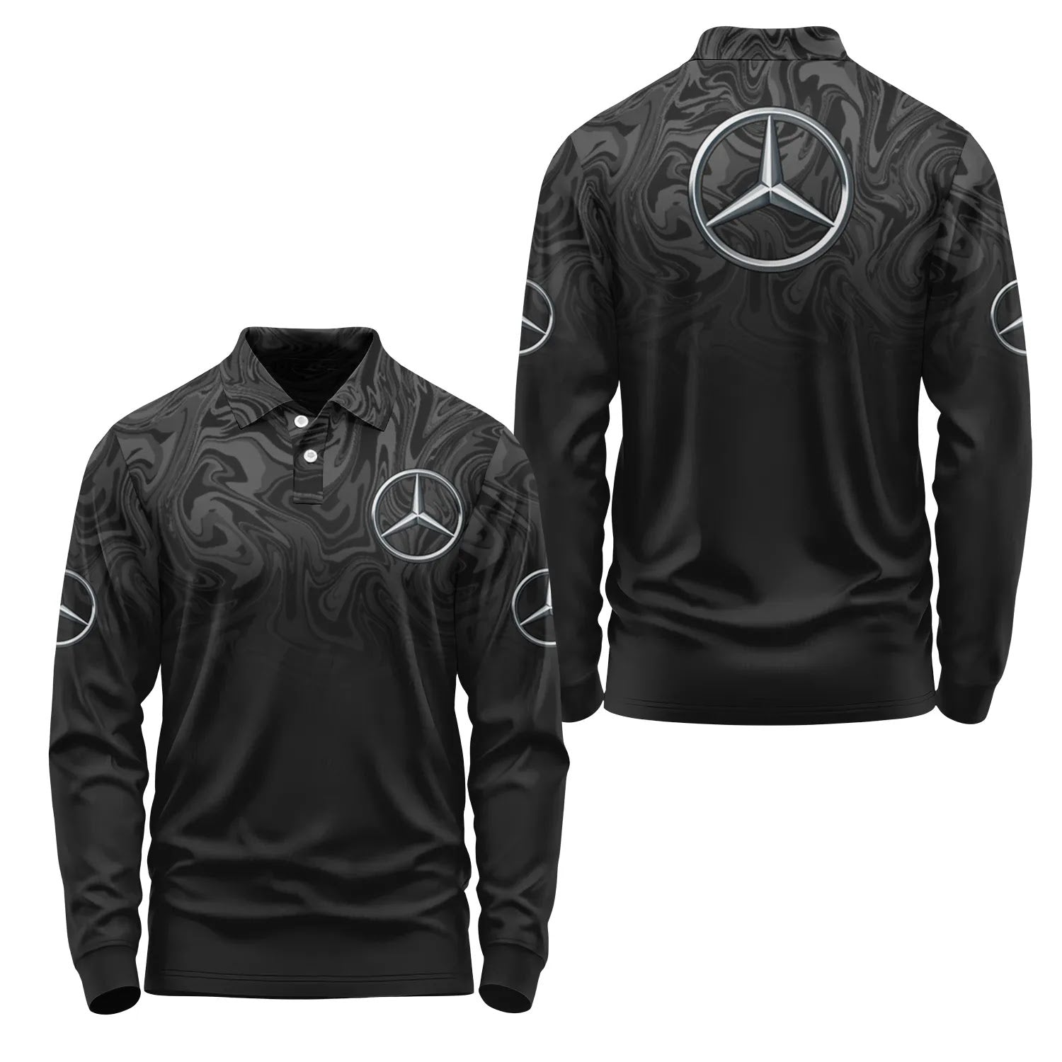 Mercedes-Benz Long Sleeve Polo SC091