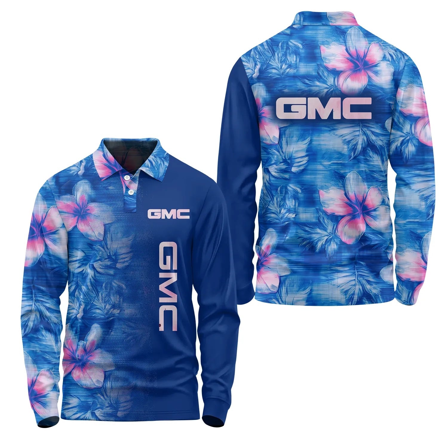 GMC Long Sleeve Polo SHW057