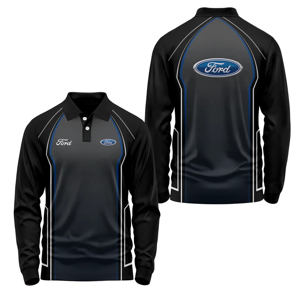 Ford Long Sleeve Polo SC061