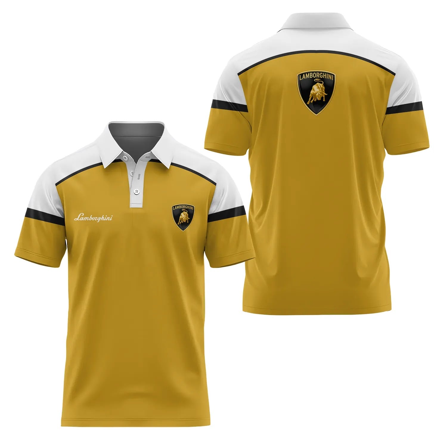 Lamborghini Short Sleeve Polo SC087