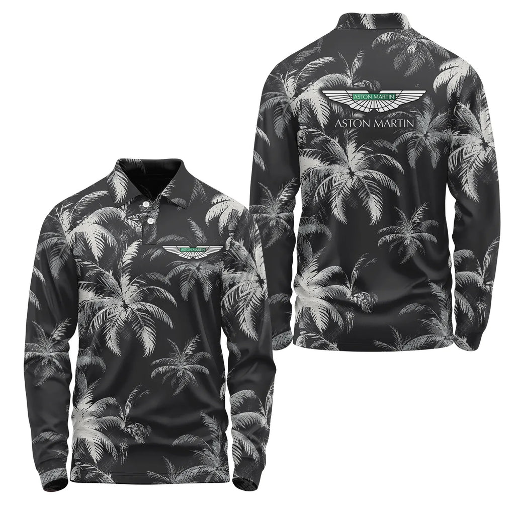 Aston Martin Long Sleeve Polo SC112