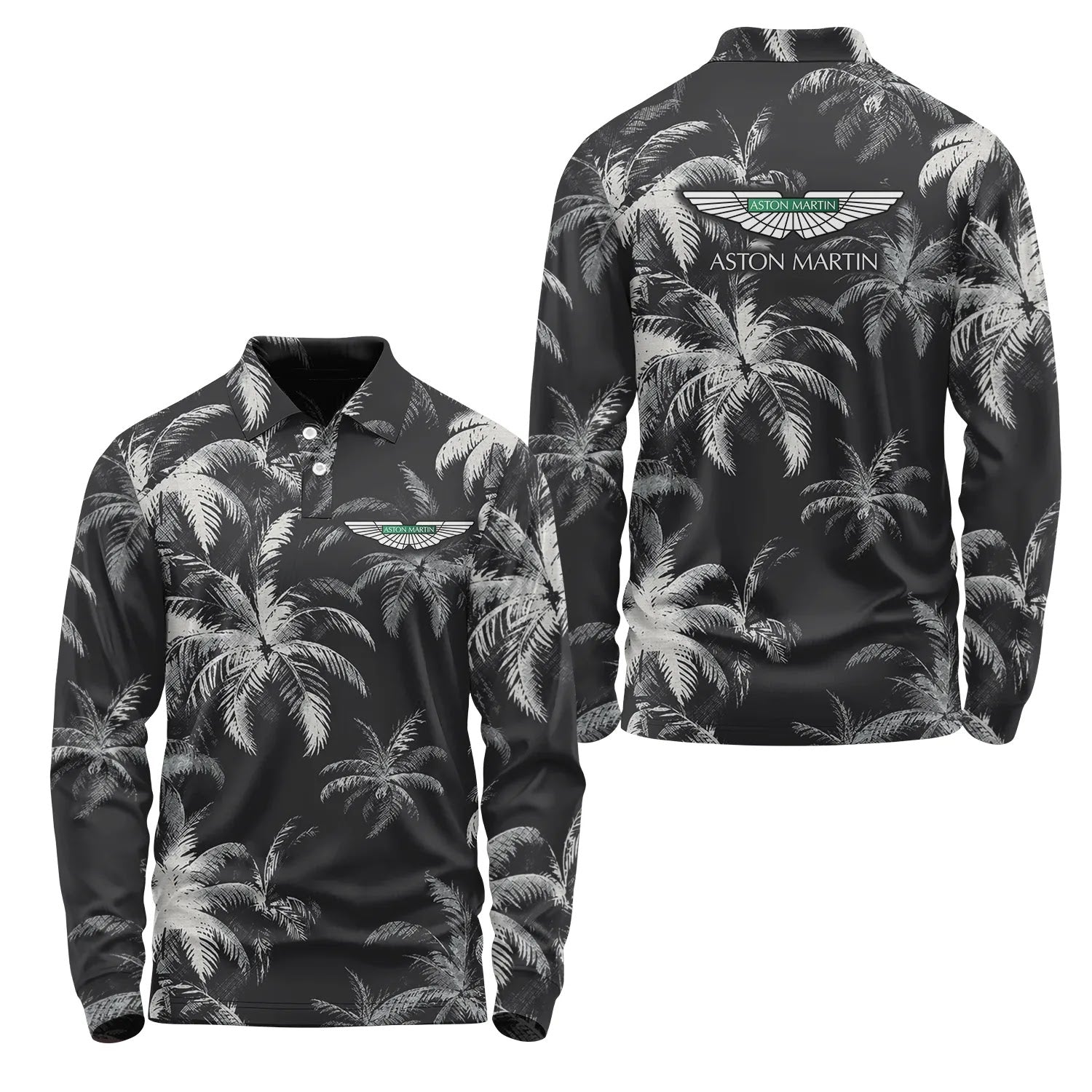 Aston Martin Long Sleeve Polo SC112