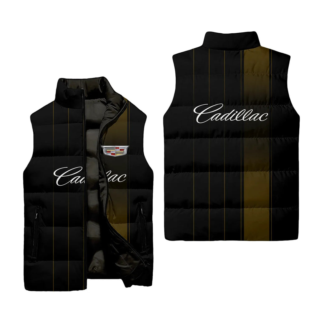 Cadillac Sleeveless Puffer Jacket SC068