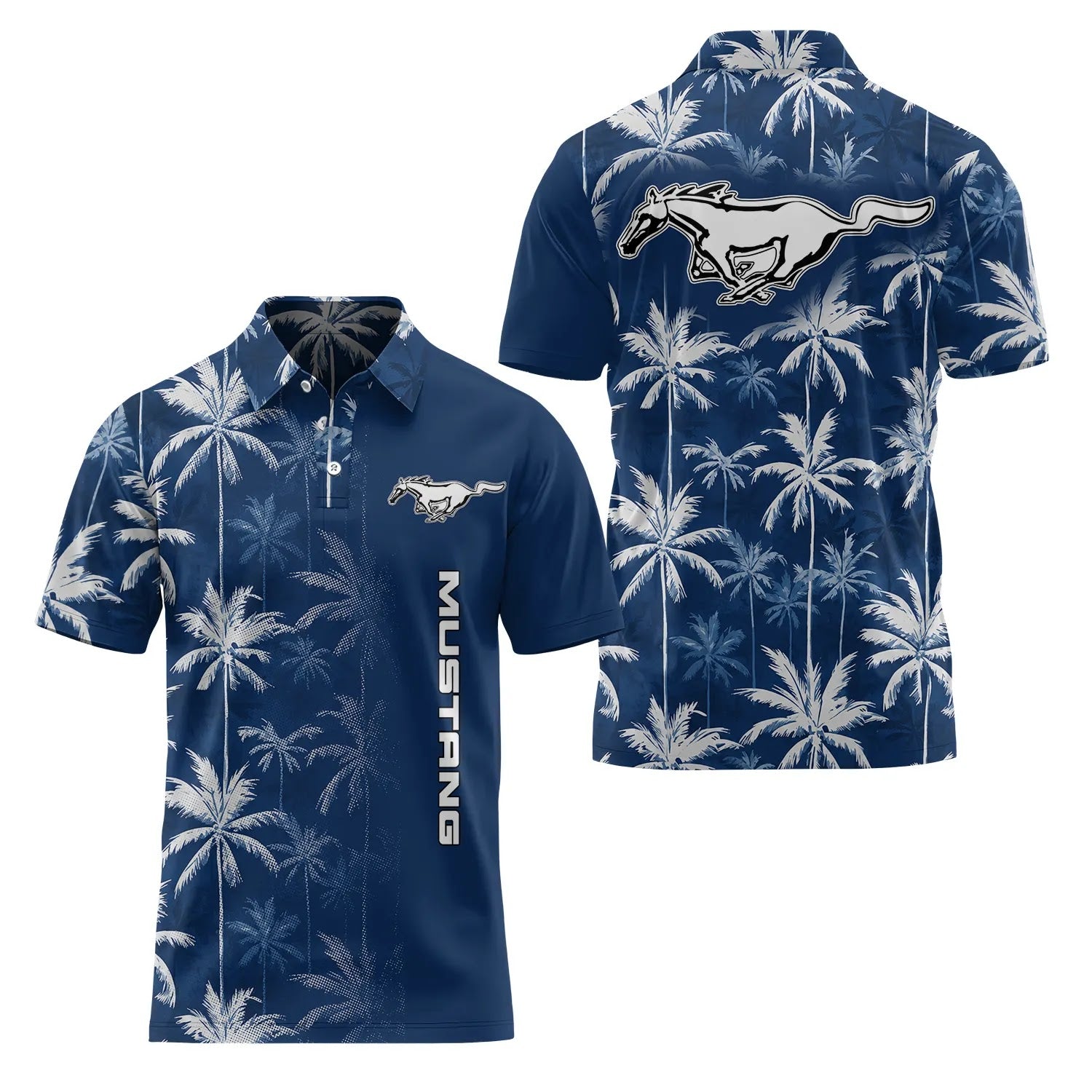 Ford Mustang Short Sleeve Polo SHW032