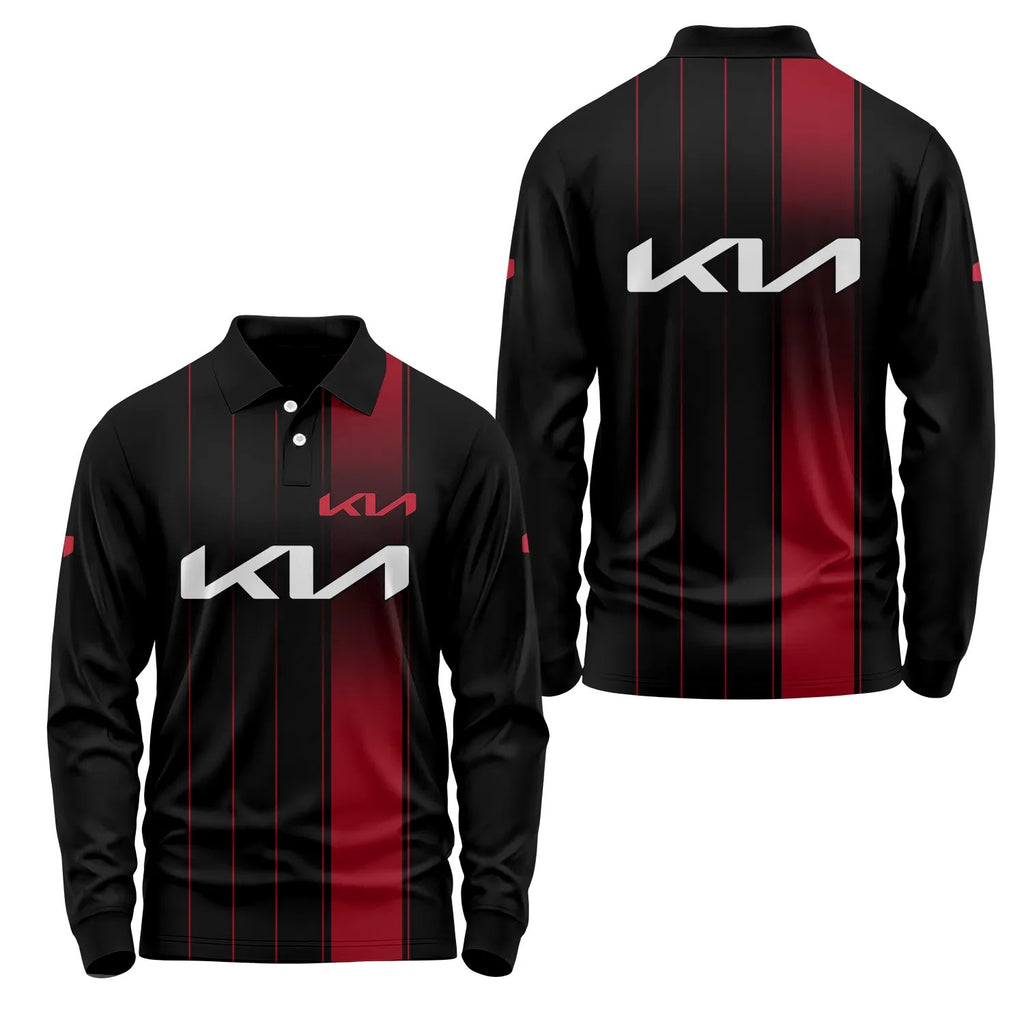 Kia Long Sleeve Polo SC068