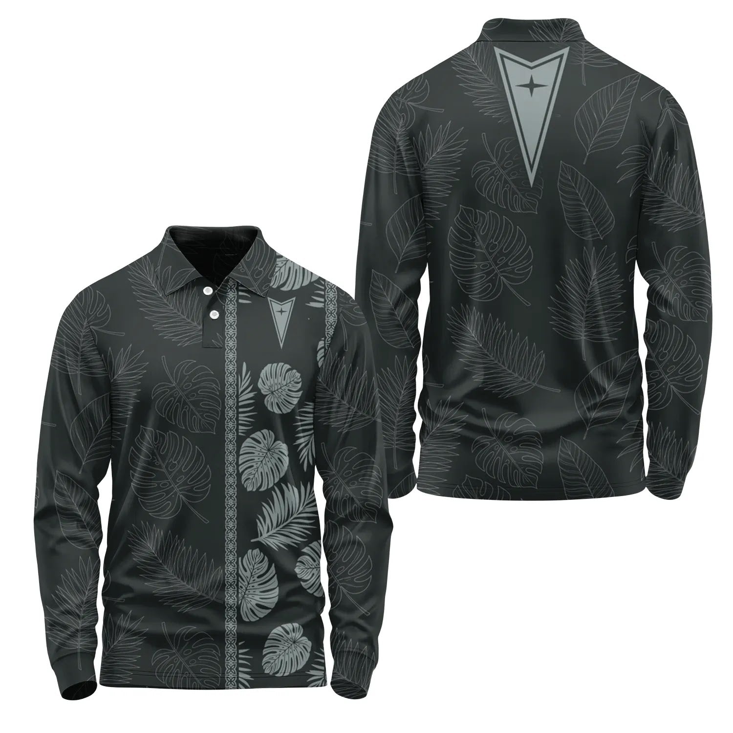 Pontiac Long Sleeve Polo SHW022