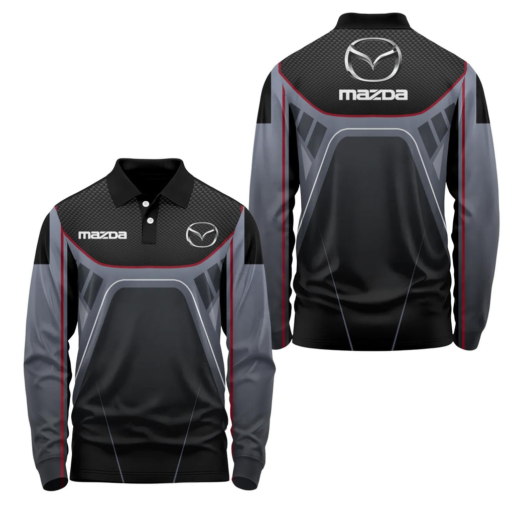 Mazda Long Sleeve Polo SC088
