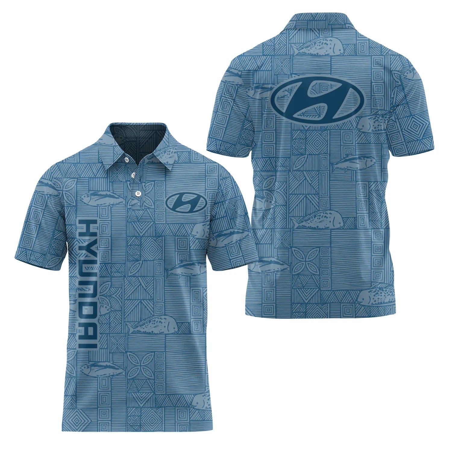 Hyundai Short Sleeve Polo SHW012