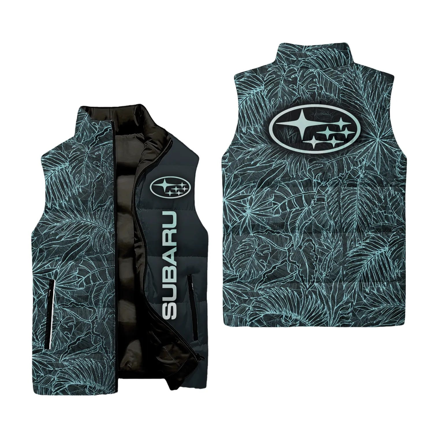 Subaru Sleeveless Puffer Jacket SHW008