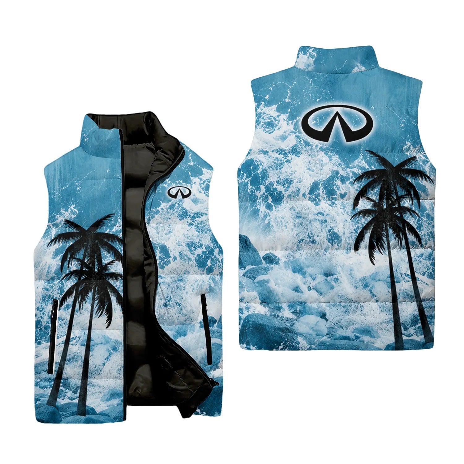 Infiniti Sleeveless Puffer Jacket SHW052