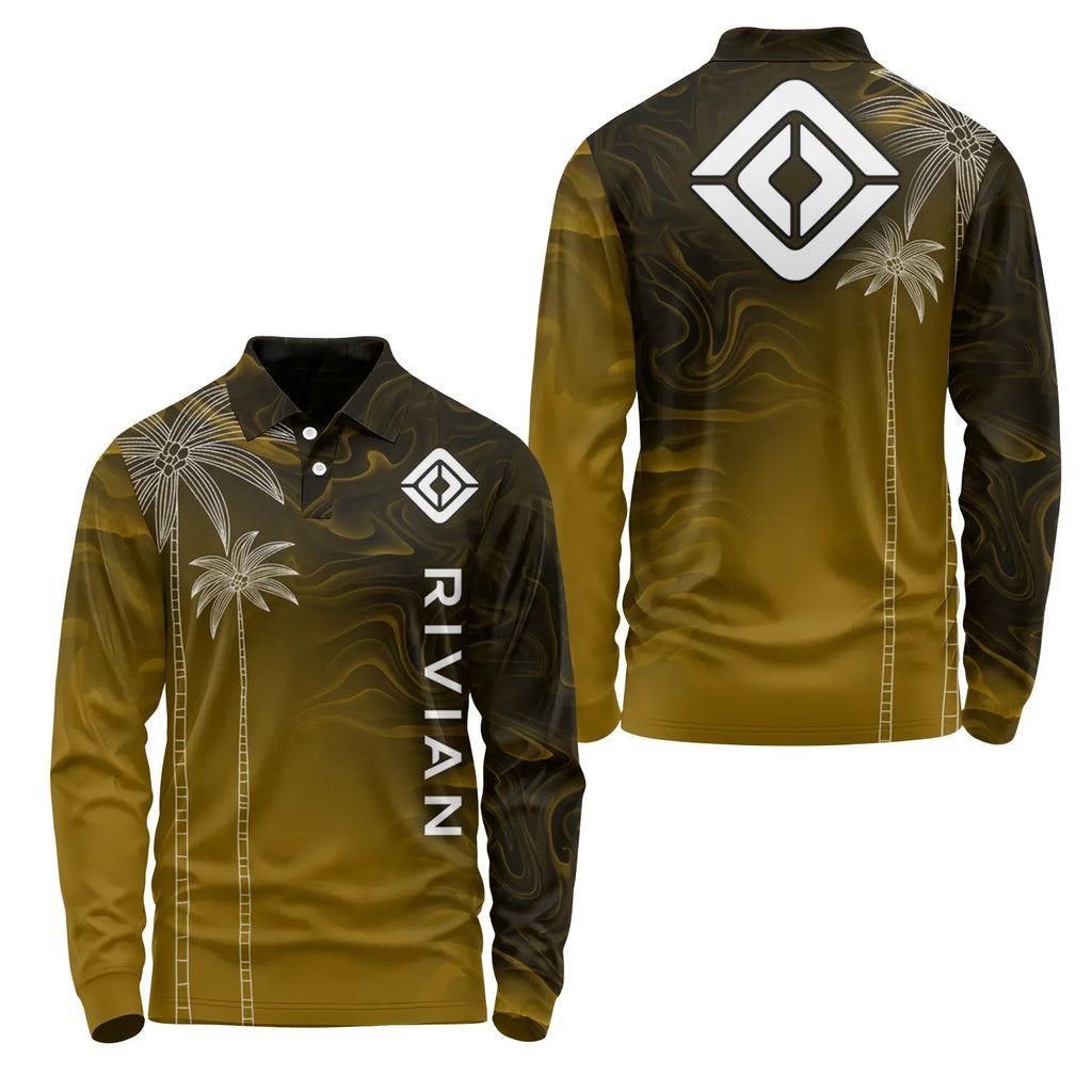 Rivian Long Sleeve Polo SHW070