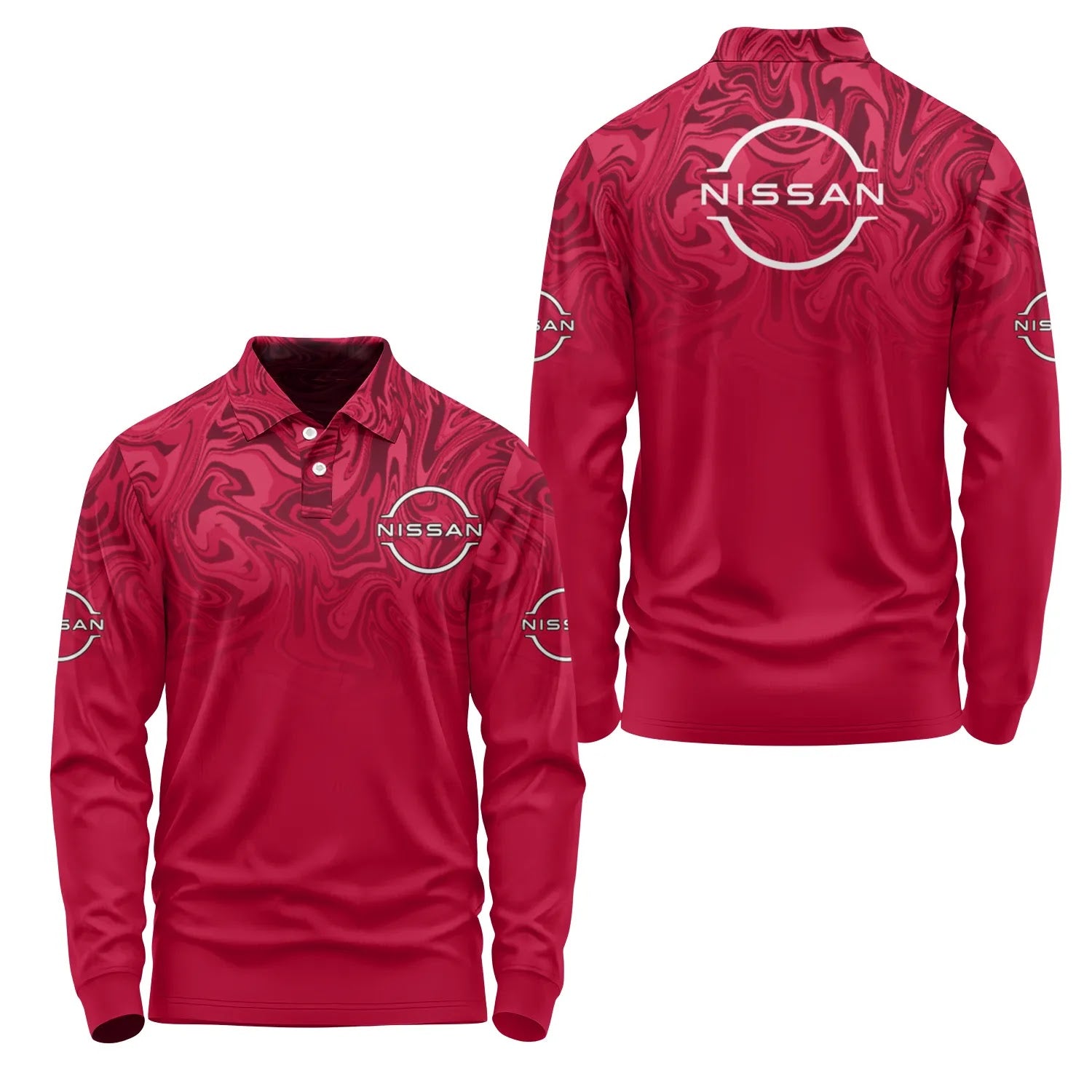 Nissan Long Sleeve Polo SC091