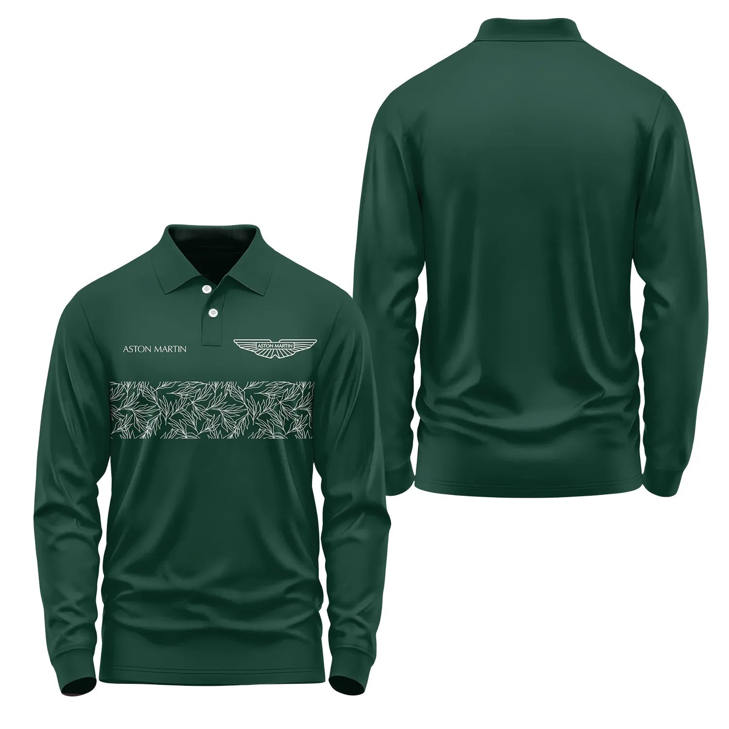 Aston Martin Long Sleeve Polo SC104