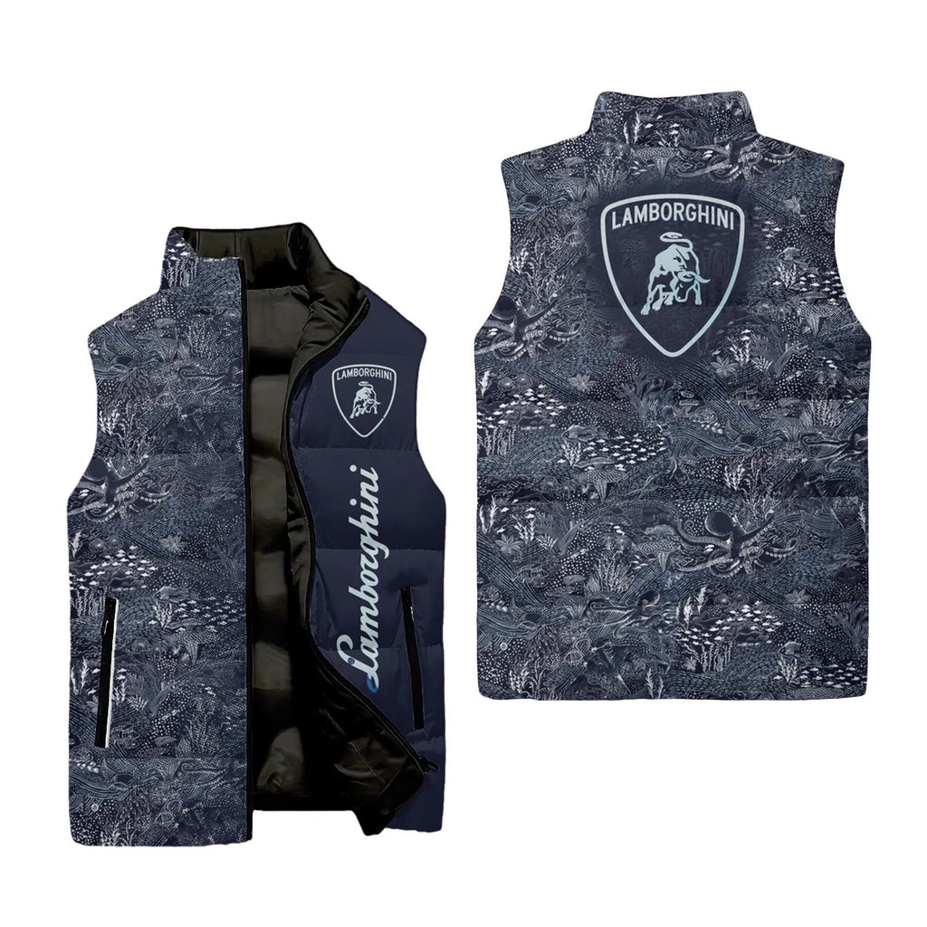 Lamborghini Sleeveless Puffer Jacket SHW006