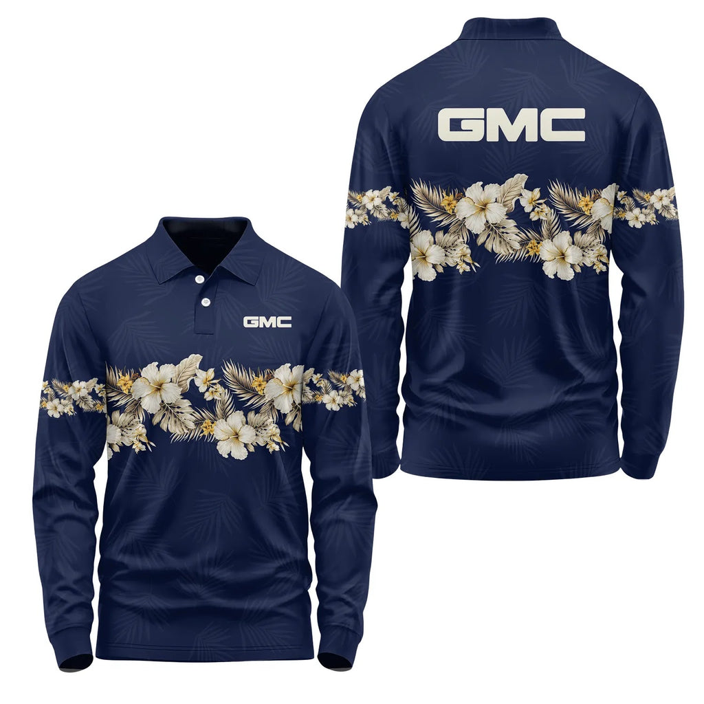 GMC Long Sleeve Polo SHW047