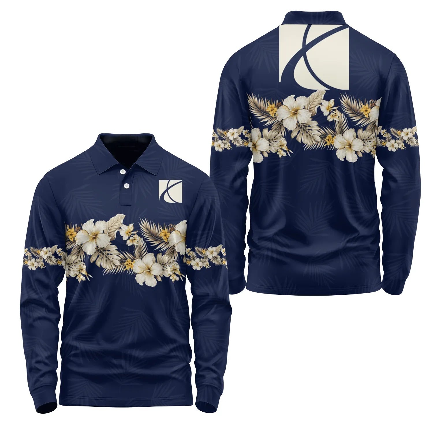 Saturn Long Sleeve Polo SHW047
