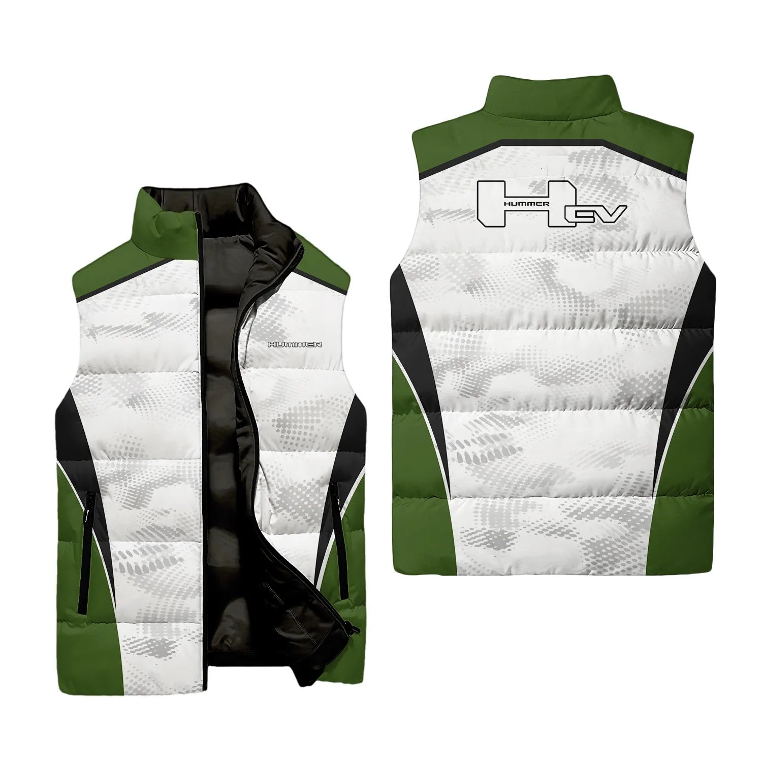 Hummer Sleeveless Puffer Jacket SC081