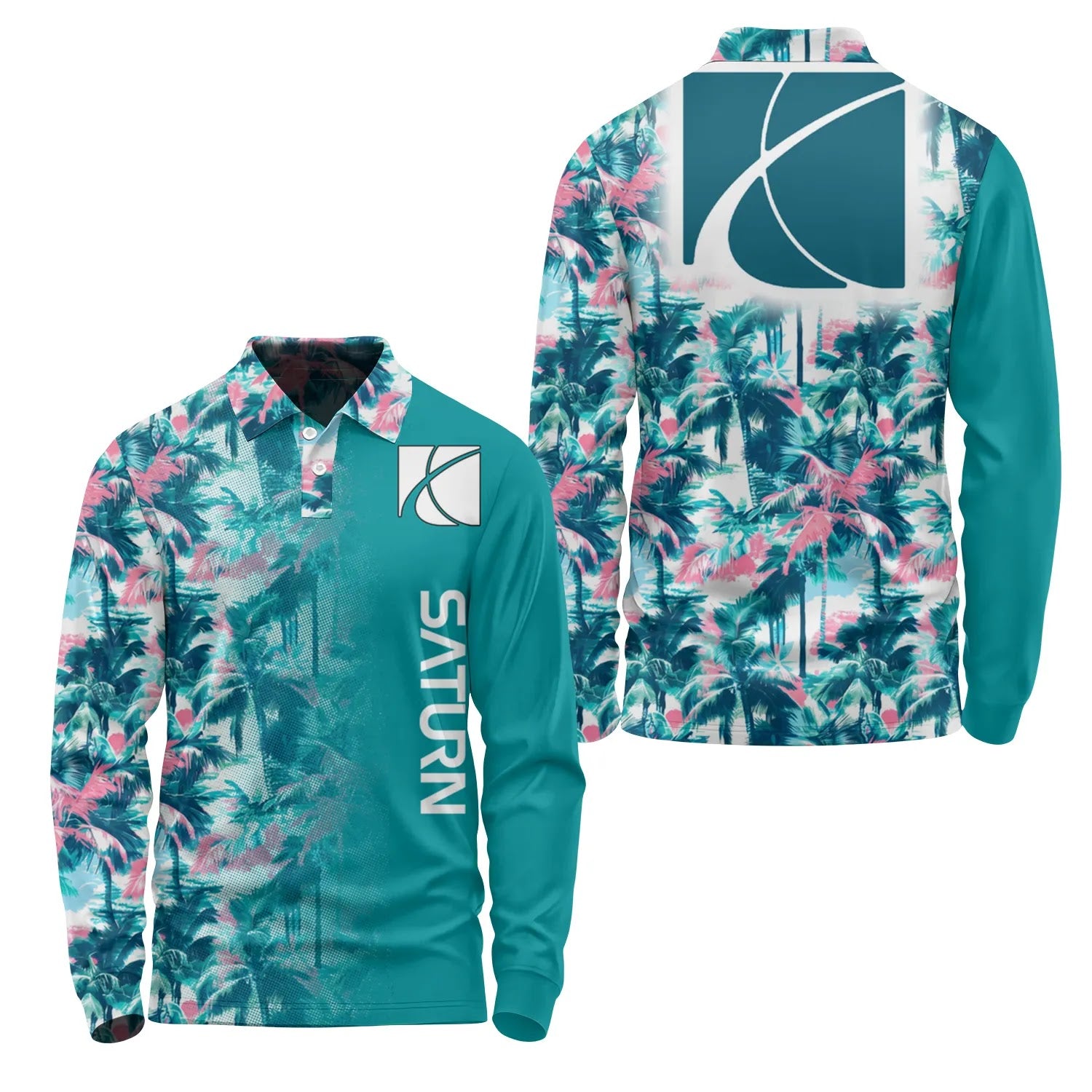 Saturn Long Sleeve Polo SHW061