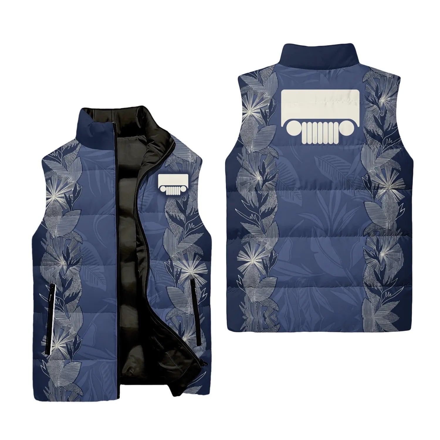 Jeep Sleeveless Puffer Jacket SHW045