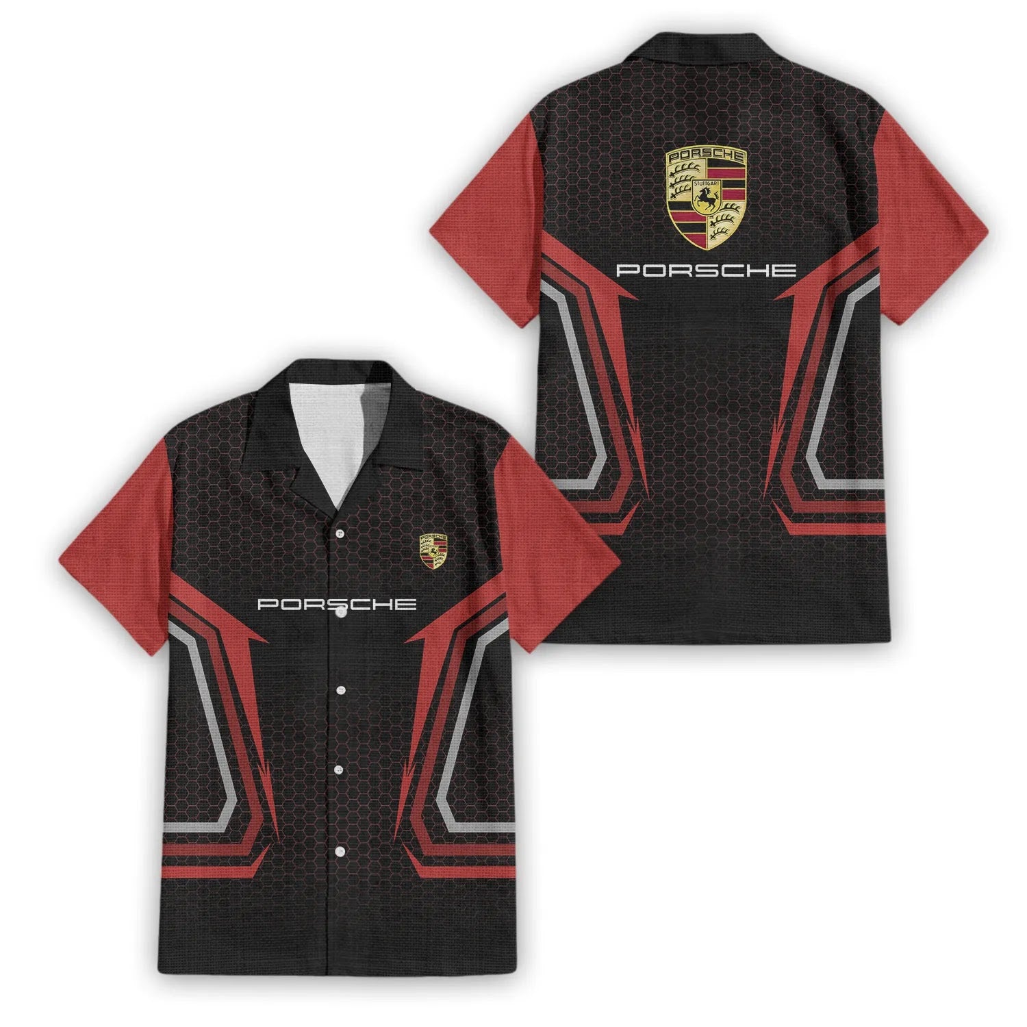 Porsche Premium Hawaiian Shirt SC075