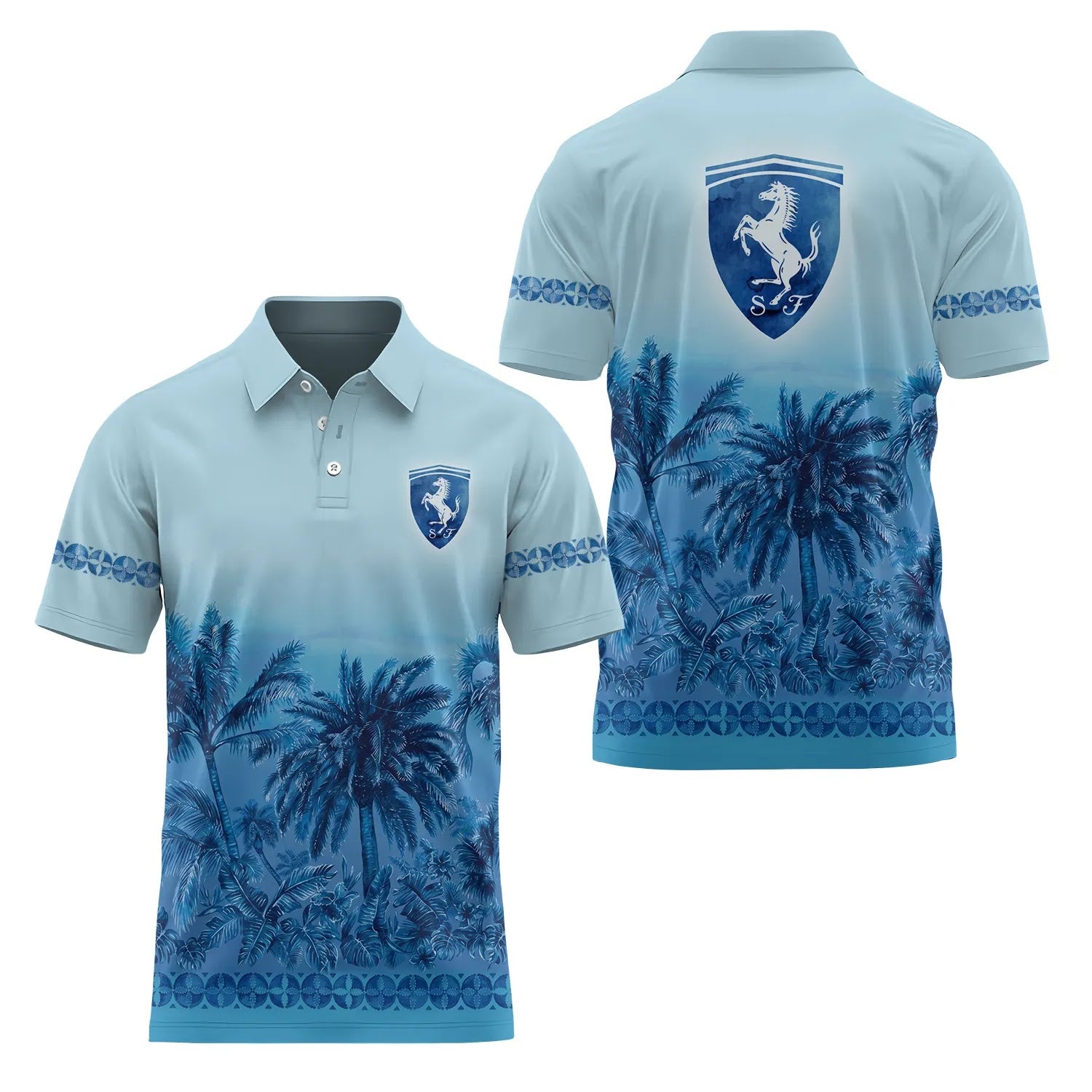 Ferrari Short Sleeve Polo SHW001