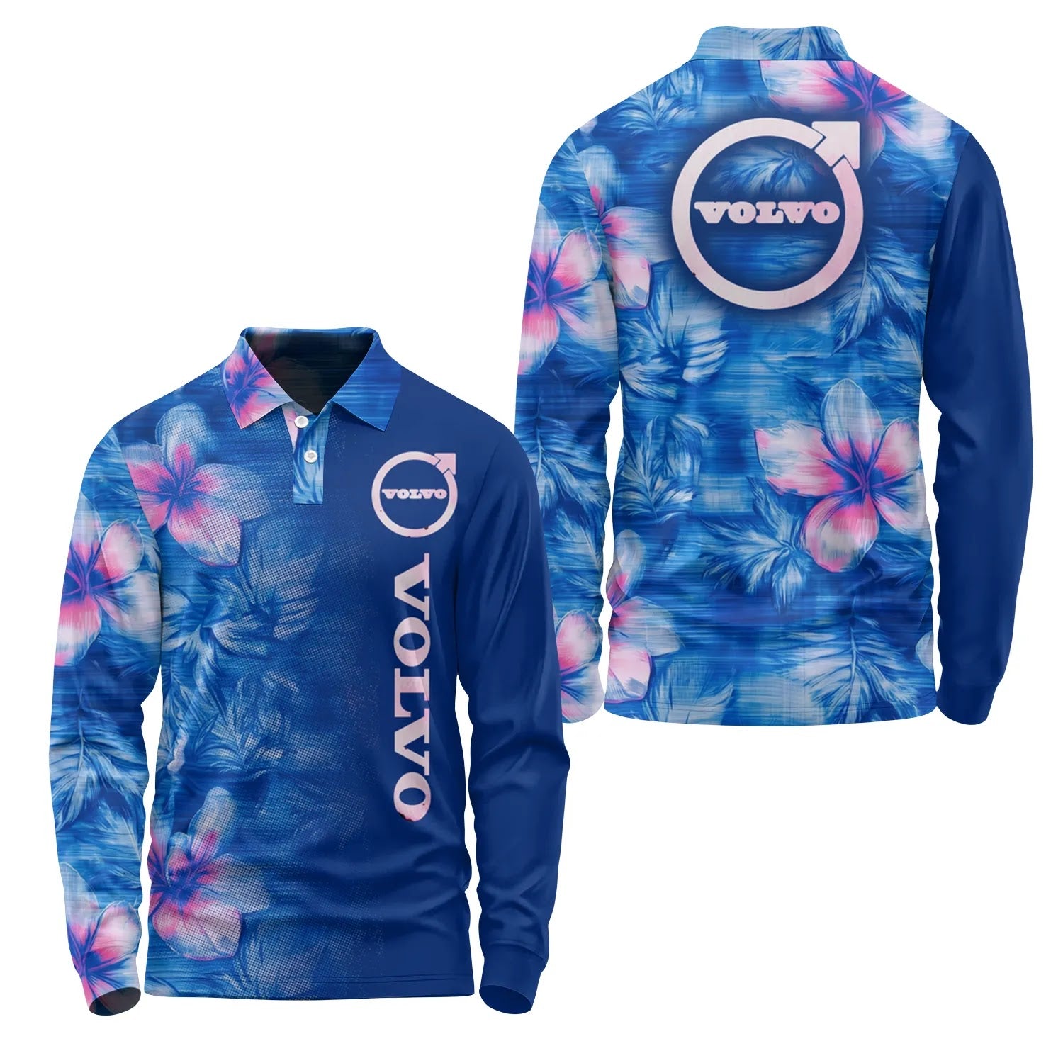 Volvo Long Sleeve Polo SHW057