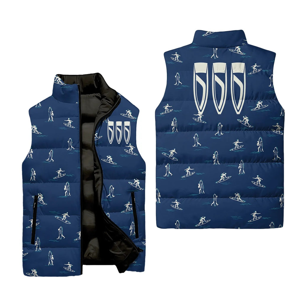Buick Sleeveless Puffer Jacket SHW011