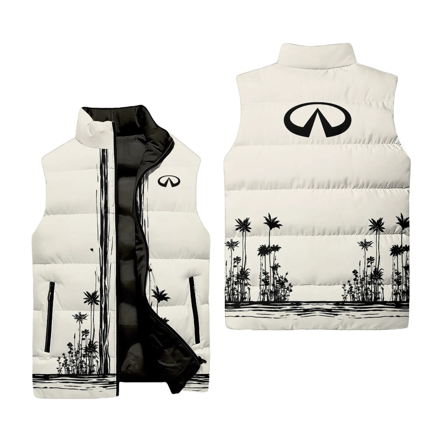 Infiniti Sleeveless Puffer Jacket SHW043