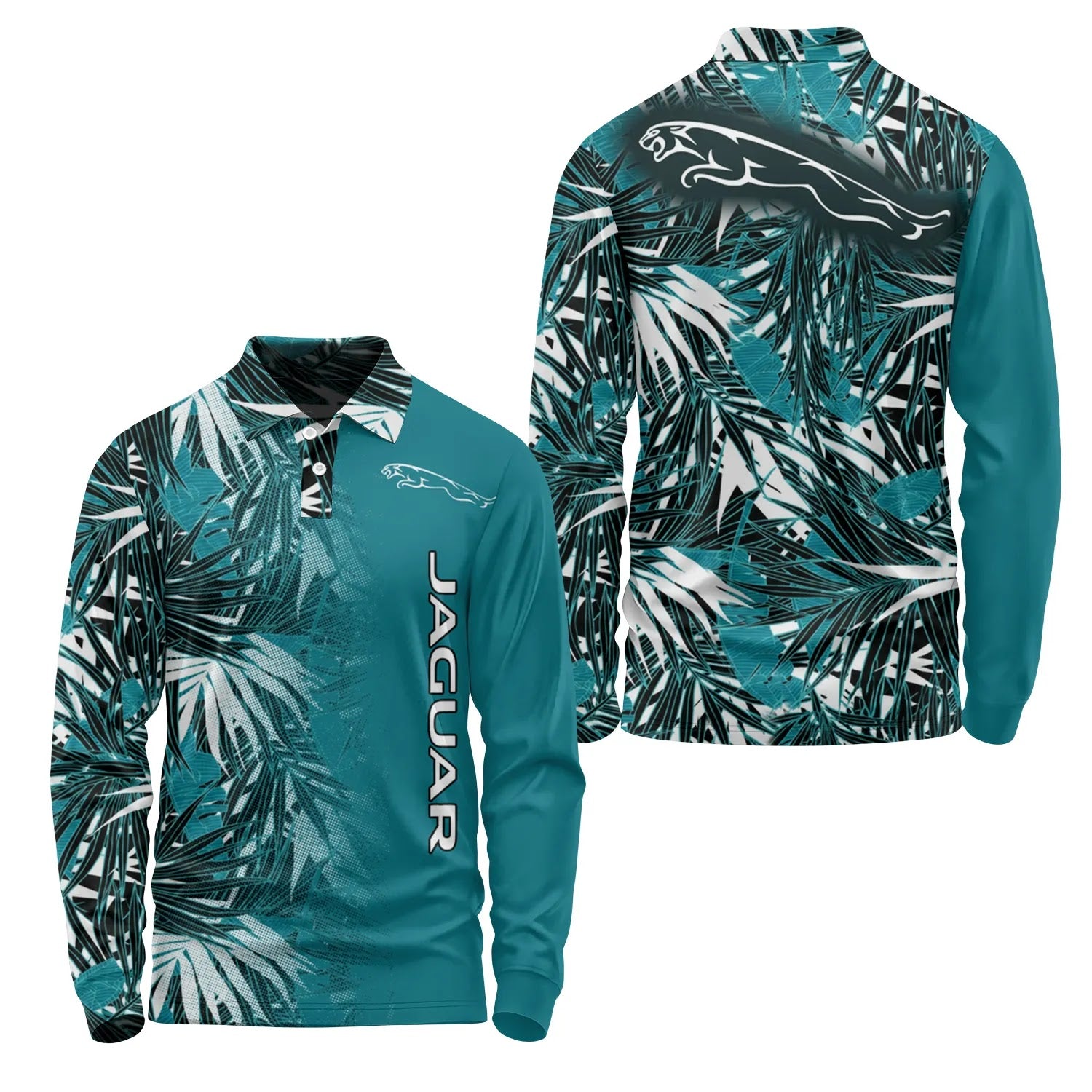 Jaguar Long Sleeve Polo SHW060