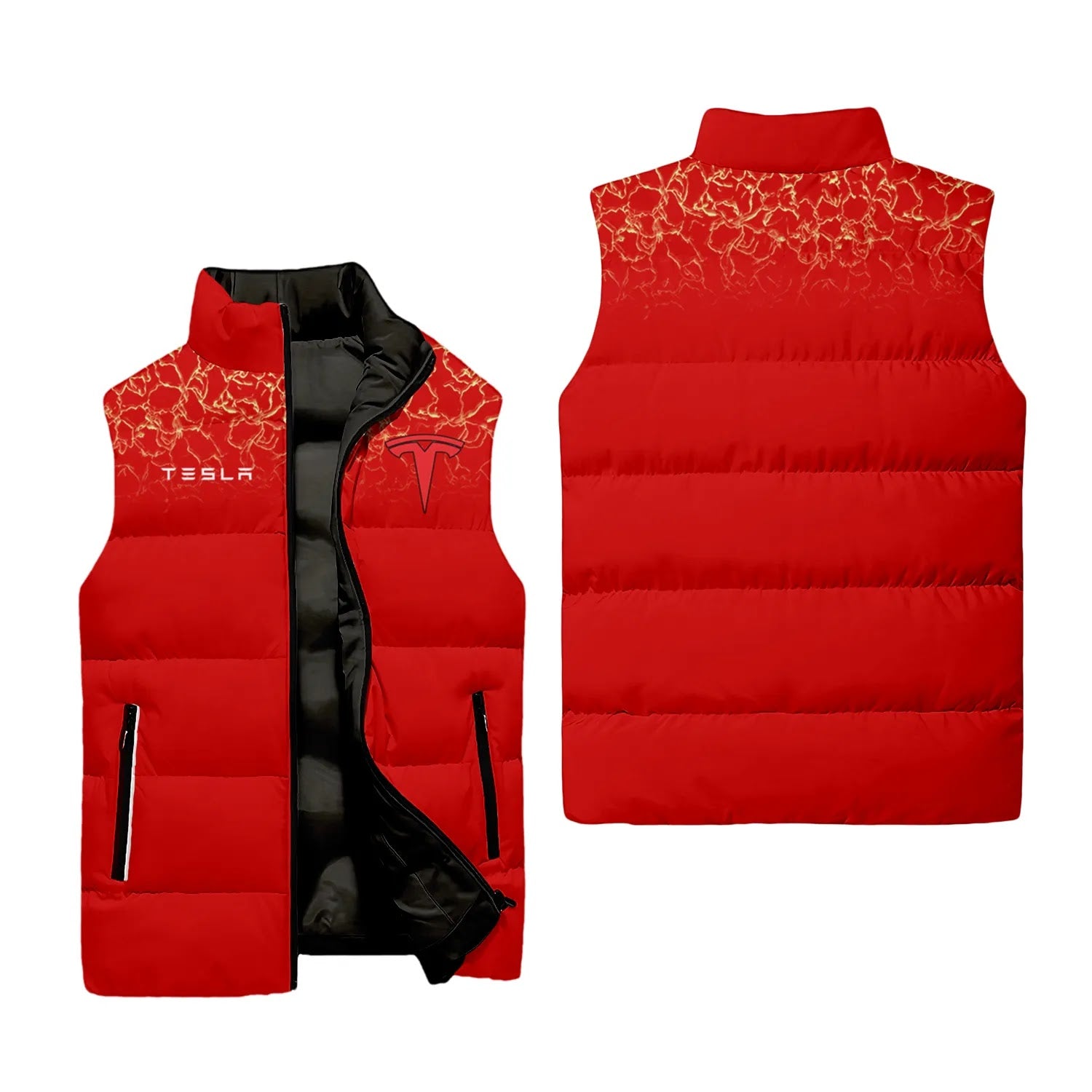Tesla Sleeveless Puffer Jacket SC108