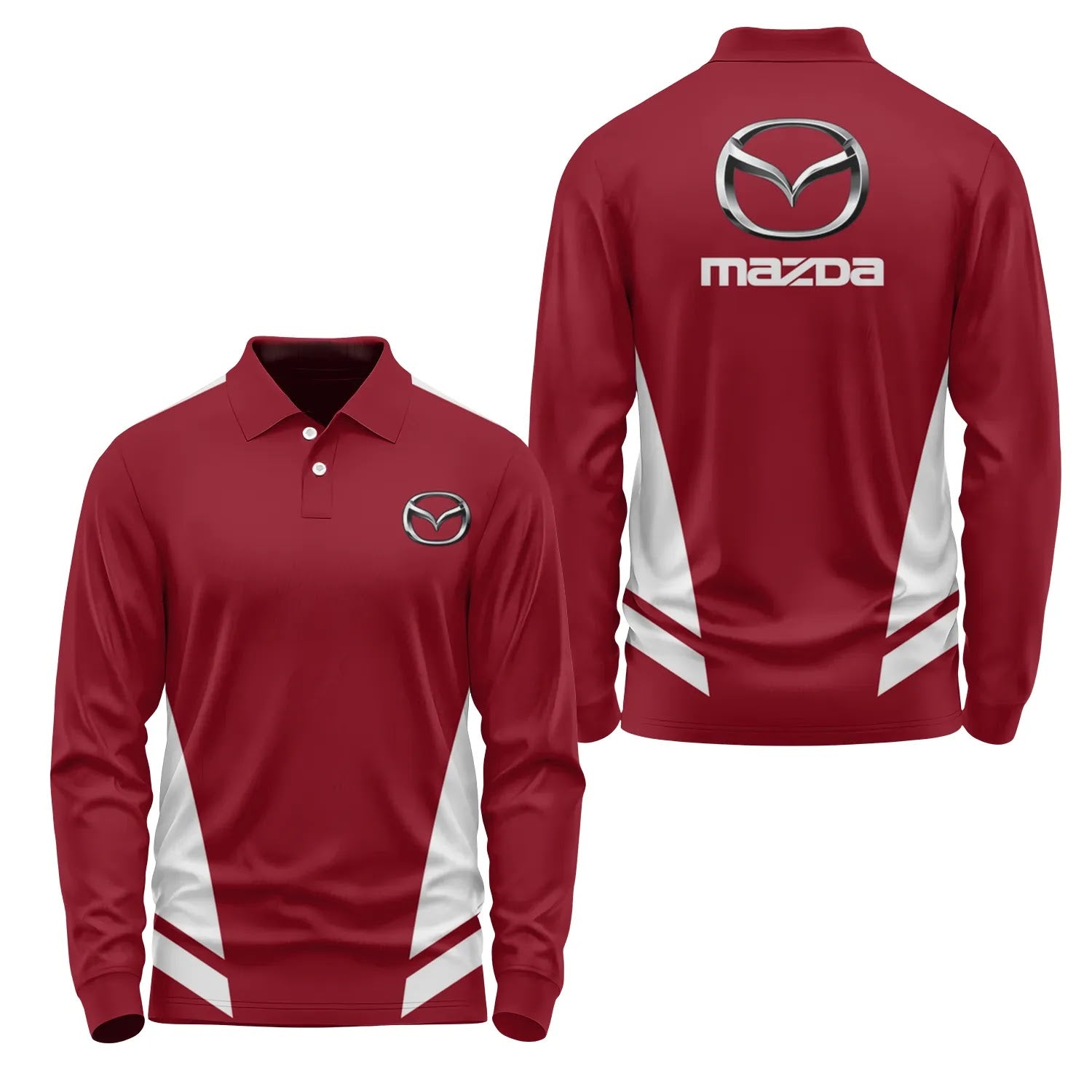 Mazda Long Sleeve Polo SC092