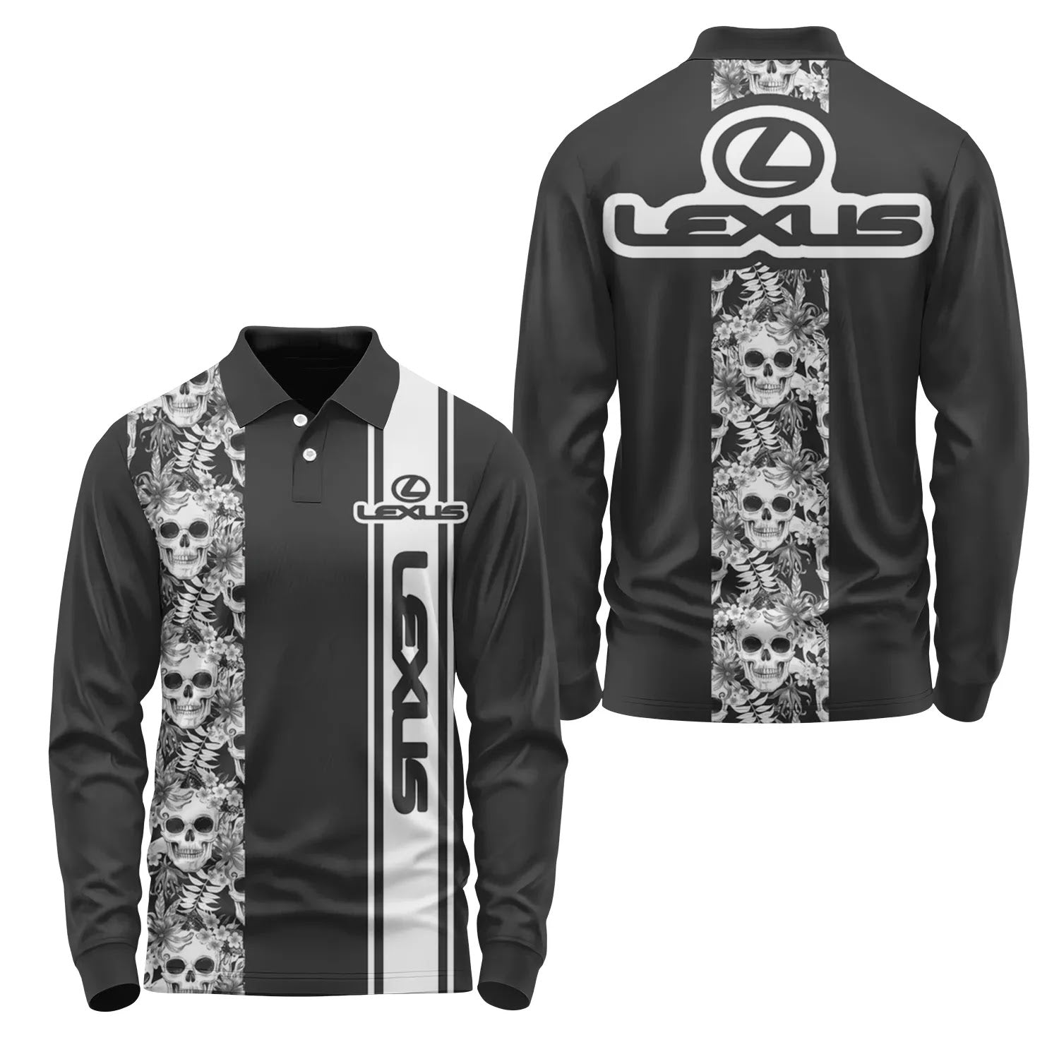 Lexus Long Sleeve Polo SHW042