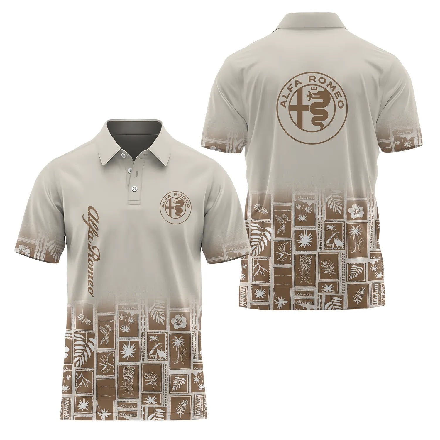 Alfa Romeo Short Sleeve Polo SHW067